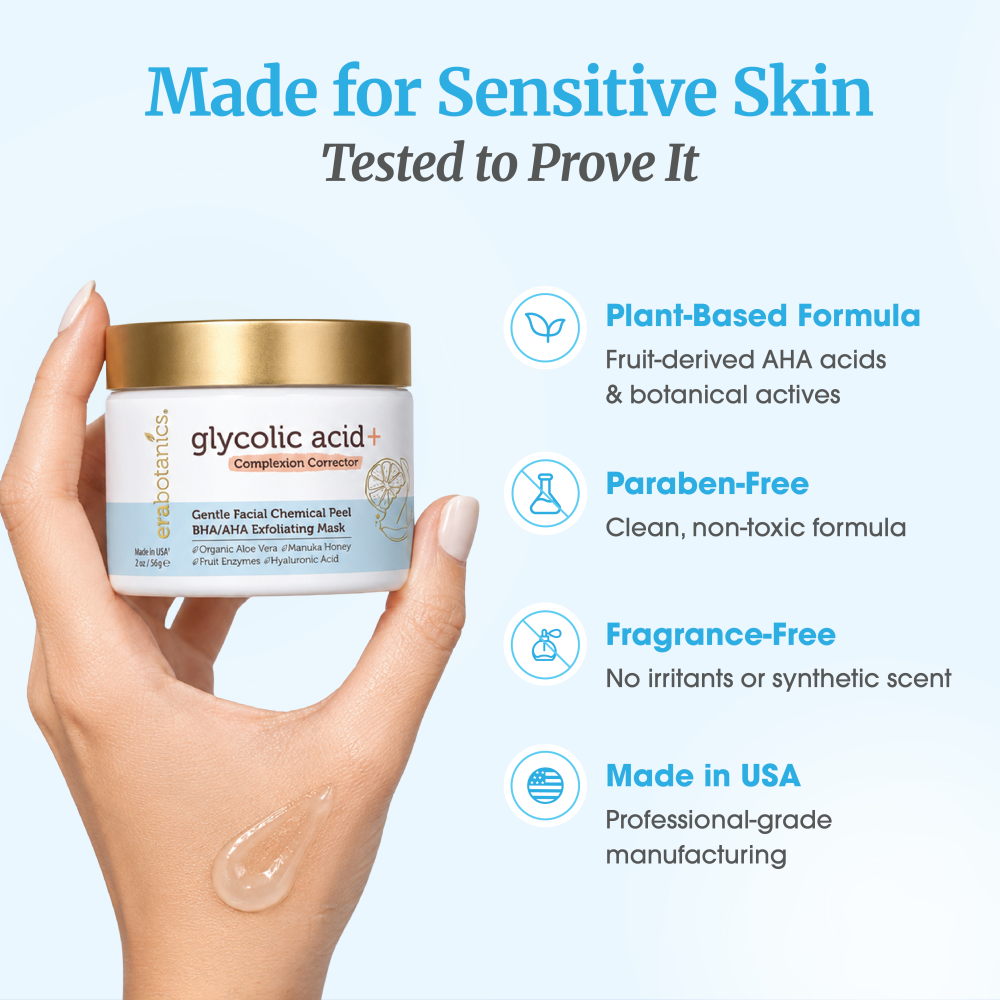 Glycolic acid chemical peel