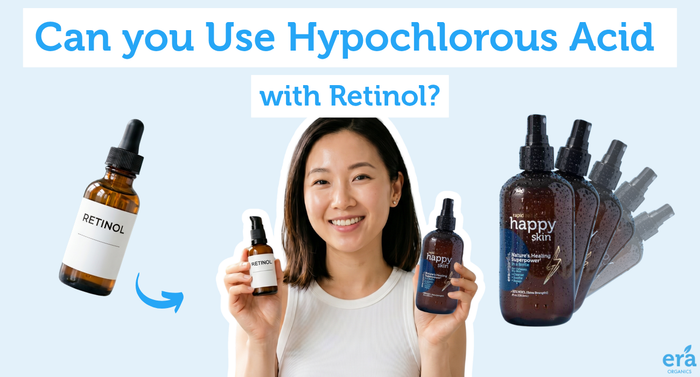 Can you use Hypochlorous acid with Retinol