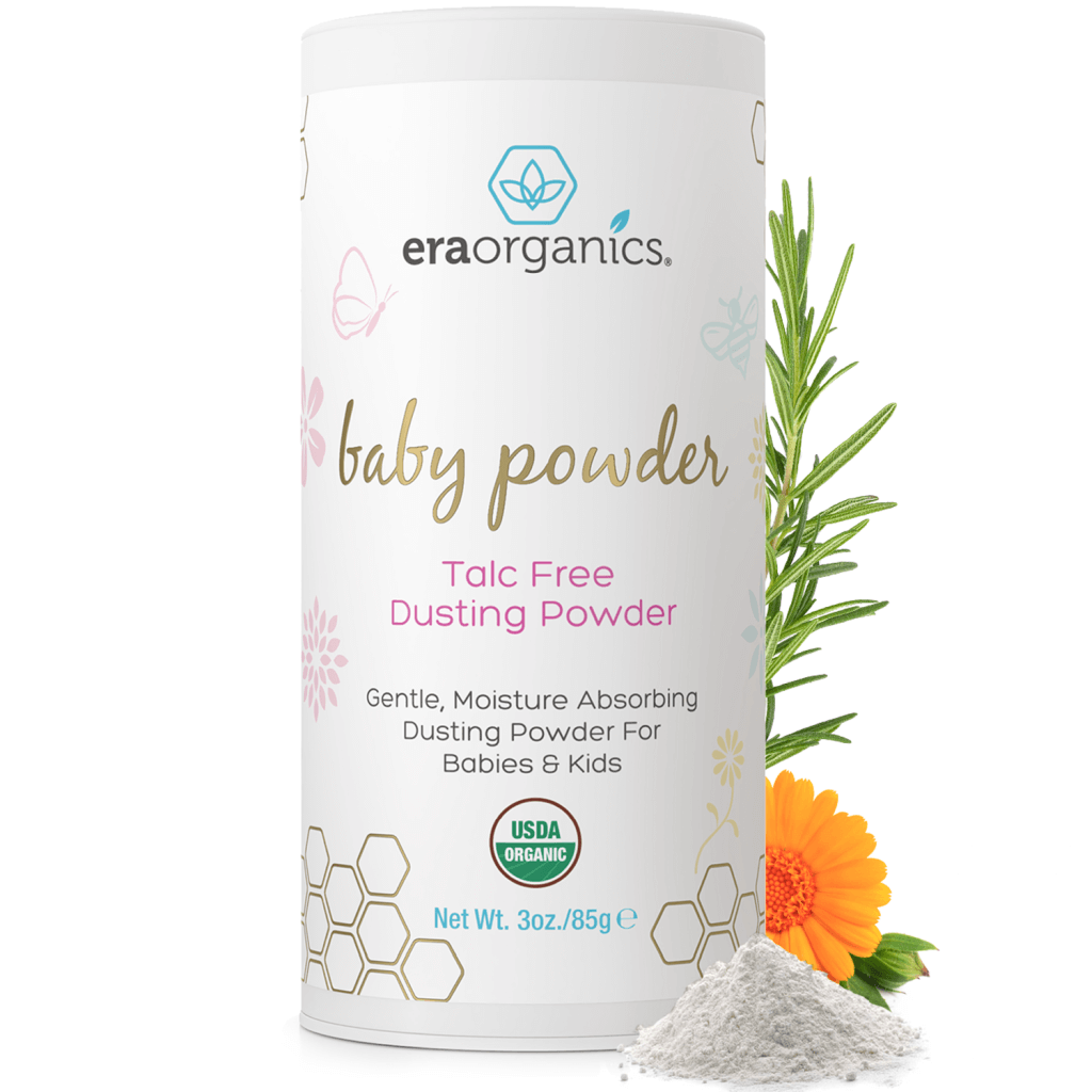 Talc free baby powder - USDA Organic Dusting powder - Eraorganics.com
