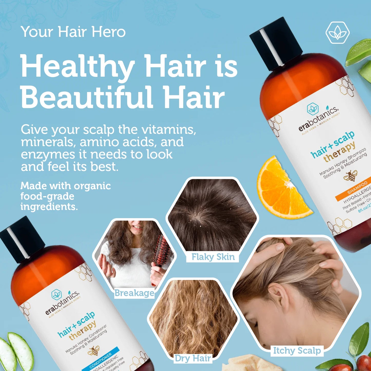 Shampoo and Conditioner For Dry Scalp