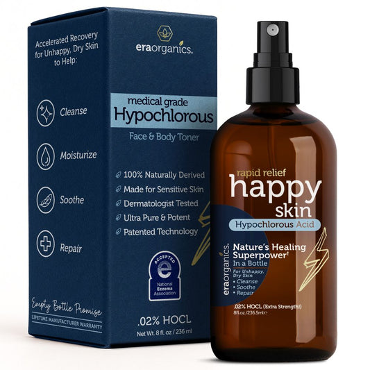 Hypochlorous Acid Spray For Face and Body - Happy Skin