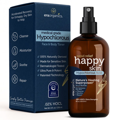 Hypochlorous Acid Spray For Face and Body - Happy Skin