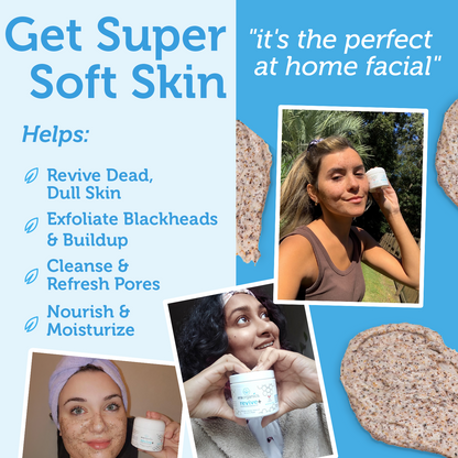 Revive+ Microdermabrasion Manuka Honey Walnut Scrub & Mask