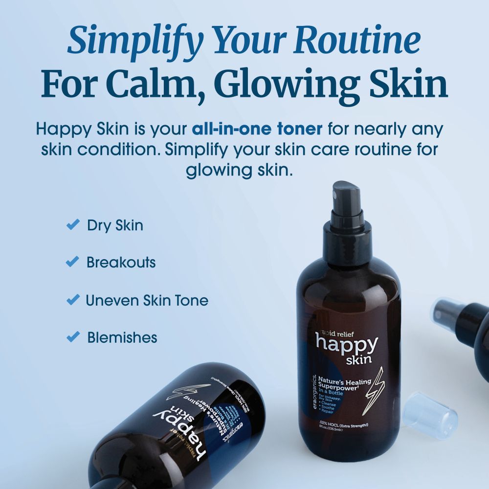 Hypochlorous Acid Spray For Face and Body - Happy Skin