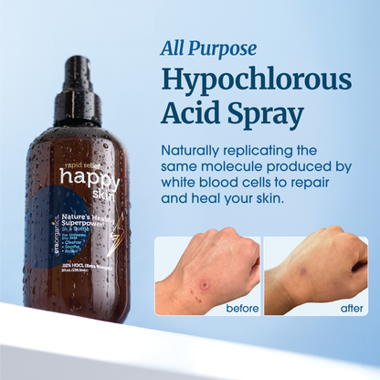 Hypochlorous Acid Spray For Face and Body - Happy Skin