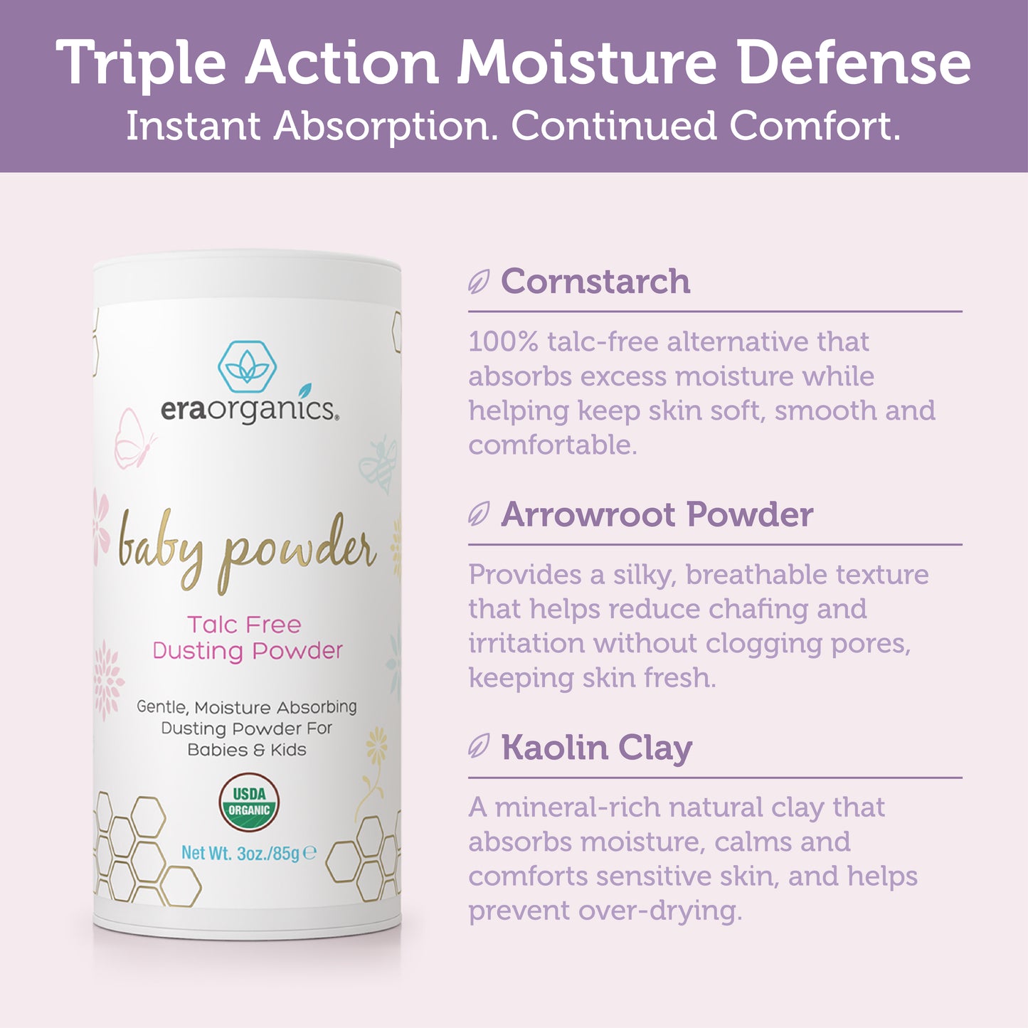 Talc Free Baby Powder