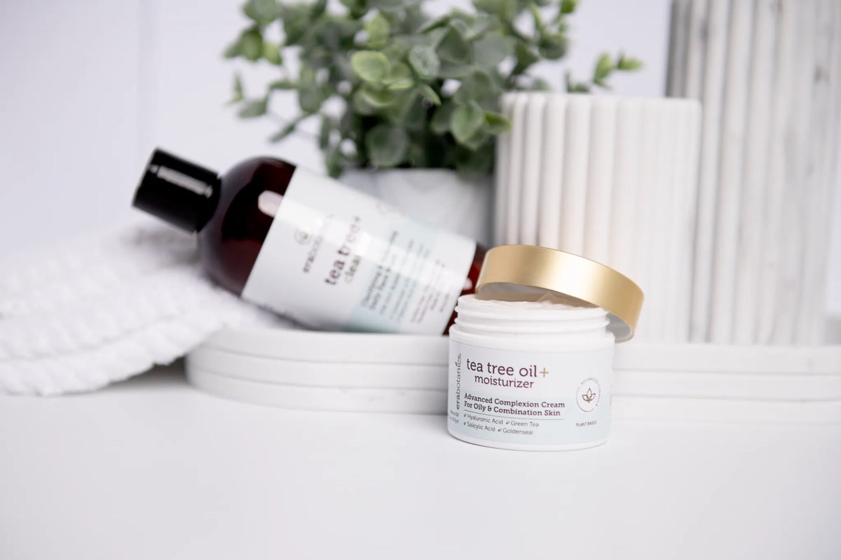 Era Organics Tea Tree+ Cleanser and Tea Tree Cream