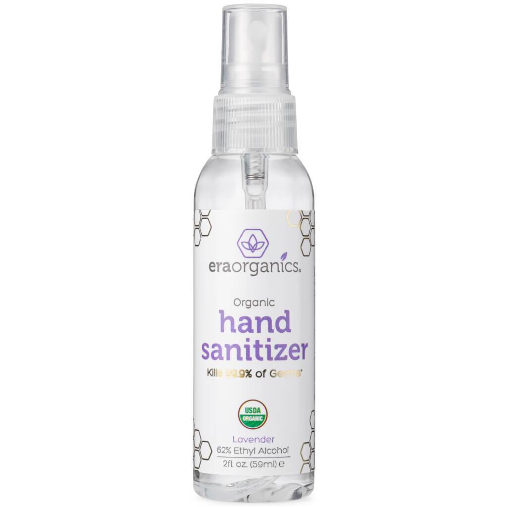 organic hand sanitizer spray